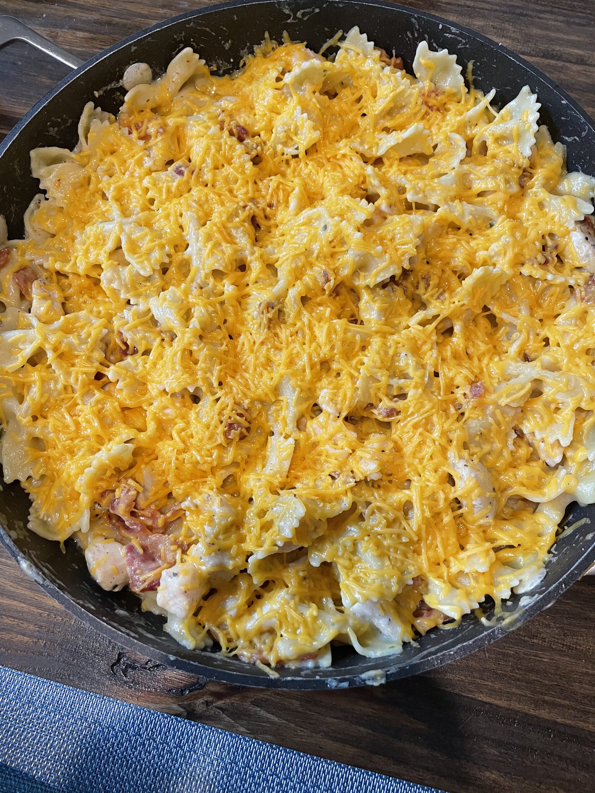 Chicken Bacon Ranch Pasta