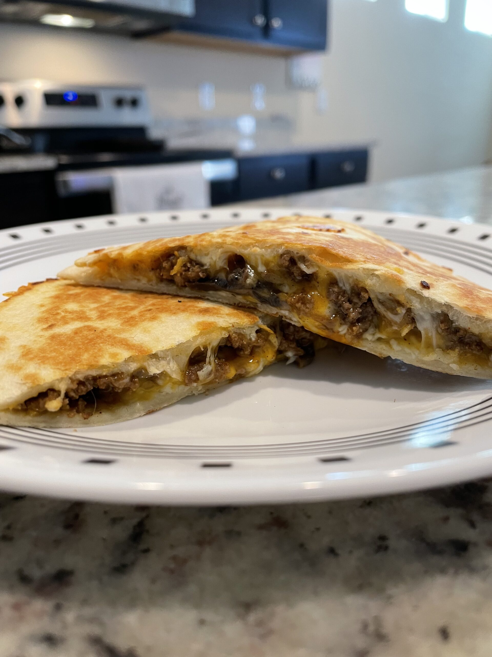 Taco & Mushroom Quesadillas