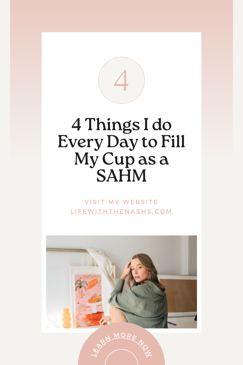 4 Things I do Everyday to Fill my Cup