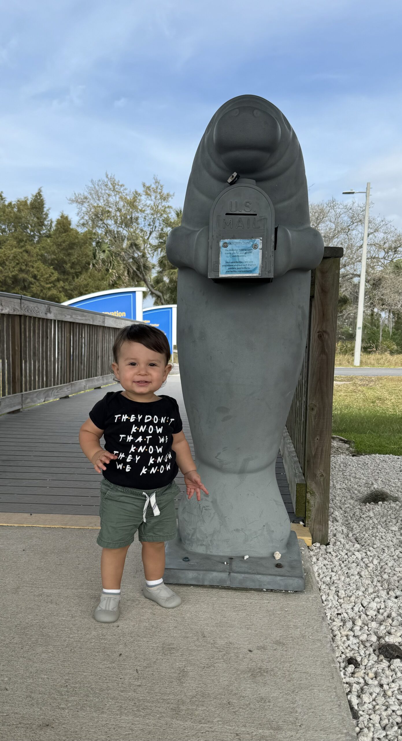 Visiting the Manatees for the First Time